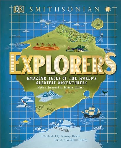 洋書 THE GREAT ATLAS OF DISCOVERY Explorers: Amazing Tales of the World's Greatest Adventures: Hawke